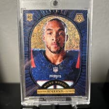 TreVeyon Henderson 2025 Panini Mosaic Micro Mosaic card