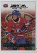 2025-26 Upper Deck Credentials Acetate Ticket Access Patrik Laine #TA-PL card