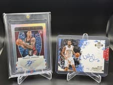 2024-25 Panini Totally Certified Signed Sealed and Delivered Keshad Johnson #SD-JOH card