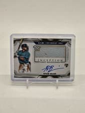 2025 Topps Inception MLB First Milestone Autograph Relics Ryan Bliss #FMAR-RB card