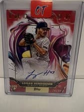 2025 Topps Inception Rookie & Emerging Stars Autographs Logan Henderson #RESA-LH card