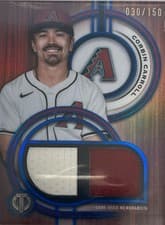 2025 Topps Tribute Single-Player Dual Relics Corbin Carroll #DR-CC card