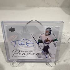 2024-25 Upper Deck Premier Premier Penmanship Thatcher Demko #PEN-TD card