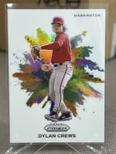 Dylan Crews 2024 Panini Prizm Color Blast card