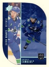 2025-26 SPx Holoview F/X Quinn Hughes #HV-29 card