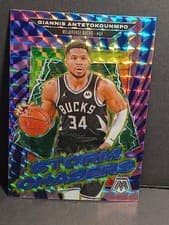 2024-25 Panini Mosaic Storm Chasers Giannis Antetokounmpo #5 card