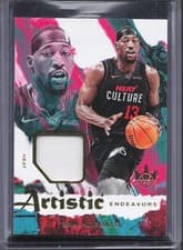 2024-25 Panini Court Kings Artistic Endeavors Relics Bam Adebayo #AE-BDB card