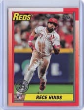 2025 Topps 1990 Topps Baseball (Series One) Rece Hinds #T90-56 card
