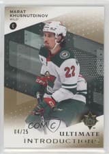 2024-25 Upper Deck Ultimate Collection Ultimate Introductions Marat Khusnutdinov #UI-MK card