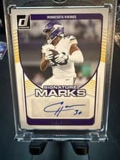2024 Donruss Signature Marks C.J. Ham #SMA-CHA