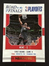 Nene 2017 Panini Hoops Road to the Finals card