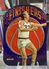2024-25 Finest Finishers Larry Bird #F-6 card