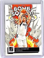 Luka Doncic 2022 Panini Donruss Bomb Squad card
