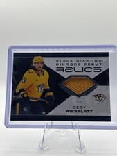 2025-26 Upper Deck Black Diamond Diamond Debut Relics Ozzy Wiesblatt #DD-OW card