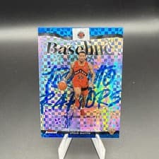 2025-26 Finest Baseline Autographs Alijah Martin #BA-AM card