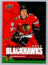 2025-26 Upper Deck Chicago Blackhawks Centennial Hobby Connor Bedard #2 card