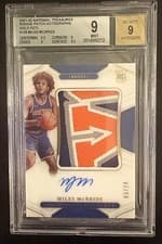 Miles McBride 2021 Panini National Treasures card