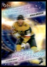 2024-25 O-Pee-Chee 3-D Marquee Rookies Brendan Brisson #3D-BB card