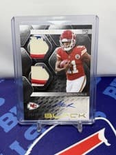 Jalen Royals 2025 Panini Black Rookie Signature Materials card