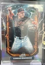 2025 Topps Cosmic Chrome Extraterrestrial Talent Gunnar Henderson #ET-6 card