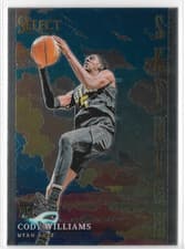 2024-25 Panini Select Sky High Cody Williams #10 card