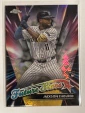 2024 Topps Chrome Logofractor Edition Future Stars Jackson Chourio #FSLE-11 card