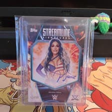 2025 Topps Exalted WWE Wrestling Streamline Signatures Zelina Vega #STS-ZVA card