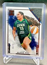 2025 Panini Impeccable WNBA Base Set Alissa Pili #57 card