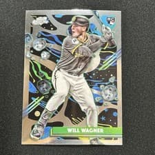 2025 Topps Cosmic Chrome Base Set Will Wagner #5 card