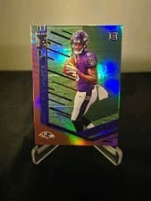 Lamar Jackson 2018 Panini Donruss Elite card