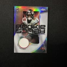 2025 Topps Chrome Rookie Relics Tez Johnson #RR-TJ card
