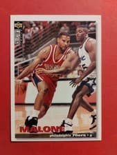 Jeff Malone 1995-96 Collector's Choice Base Set card
