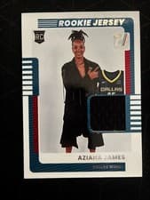 2025-26 Donruss WNBA Rookie Jersey Aziaha James #2 card