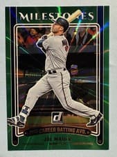 2025 Donruss Milestones Joe Mauer #20 card
