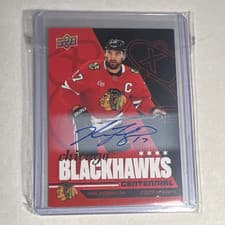 2025-26 Upper Deck Chicago Blackhawks Centennial Box Set Autographs Nick Foligno #37 card
