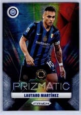 Lautaro Martinez 2025 Panini Prizm FIFA Prizmatic card