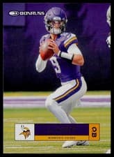 J.J. McCarthy 2025 Donruss Retro 2005 card