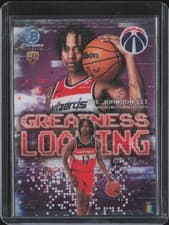 2025-26 Bowman Greatness Loading Tre Johnson III #GL-6 card