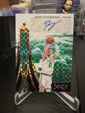 2024-25 Panini Select In Flight Signatures Kristaps Porzingis #IFS-POR card