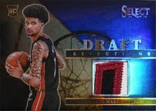2024-25 Panini Select Draft Selections Memorabilia Kel'el Ware #DSM-KEW card