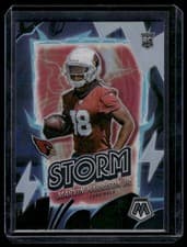 Marvin Harrison Jr. 2024 Panini Mosaic Storm Mosaic card