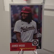 2025 Topps Heritage Heritage 25th Anniversary James Wood #H25-2 card