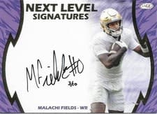 2026 SAGE Football Next Level Signatures Malachi Fields #NLS-MF card