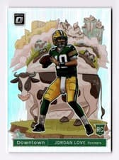 Jordan Love 2020 Panini Donruss Optic Downtown card