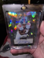 2025 Leaf Metal 92 Autographs Tyrone Tracy Jr #92L-TTJ card