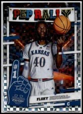 Flory Bidunga 2024-25 Bowman University Chrome Pep Rally card