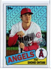 2020 Topps Chrome Silver Pack 1985 Shohei Ohtani #85C-2