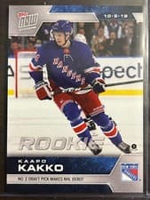 Kaapo Kakko 2019 Topps Now NHL Stickers card