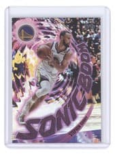 2025-26 Topps Sonic Boom Stephen Curry #SB-12 card