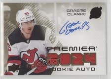 2024-25 Upper Deck Premier Premier Rookie Auto Jersey Graeme Clarke #PRA-GC card